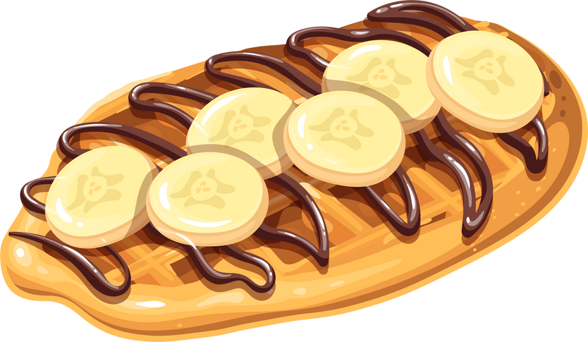 Croffle, Croissant Waffle Korean pastry